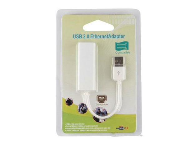 &u+ ADAPTADOR USB 2.0 A RED LAN RJ45 ETHERNET (1292)